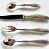 Couvert STRATUS, design Richard Lauret set de 4